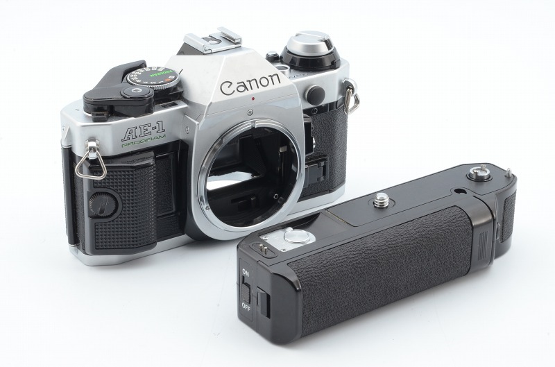Canon AE-1 PROGRAM w/Power WINDER A Very Good Condition #491