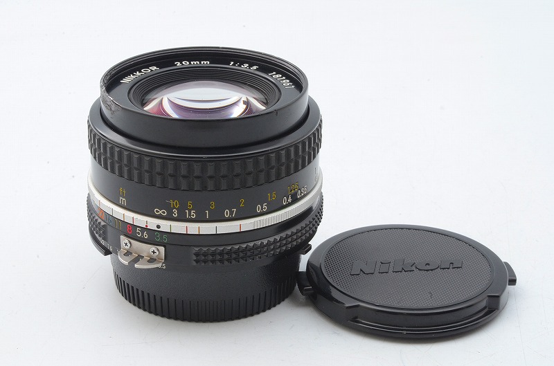 Nikon Ai Nikkor 20ｍｍ F/3.5 Nikon Ai-s NIKKOR 20mm f/3.5 Wide Angle Manual Lens Near