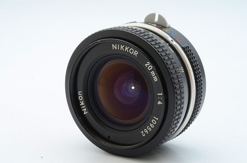 Nikon Newnikkor 20mm f4希少 Excellent++ Nikon New 20mm F/4 Wide Angl MF Lens From Japan