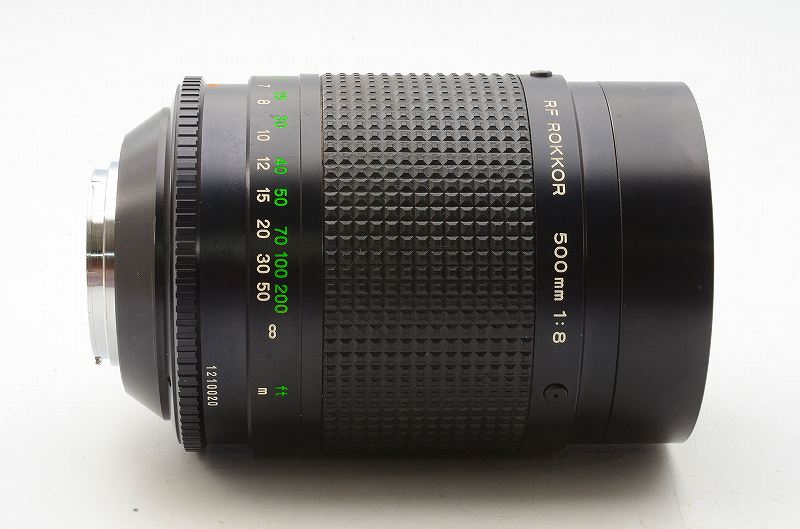 As-is MINOLTA RF ROKKOR 500mm F/8 Telephoto mirror lens From Japan