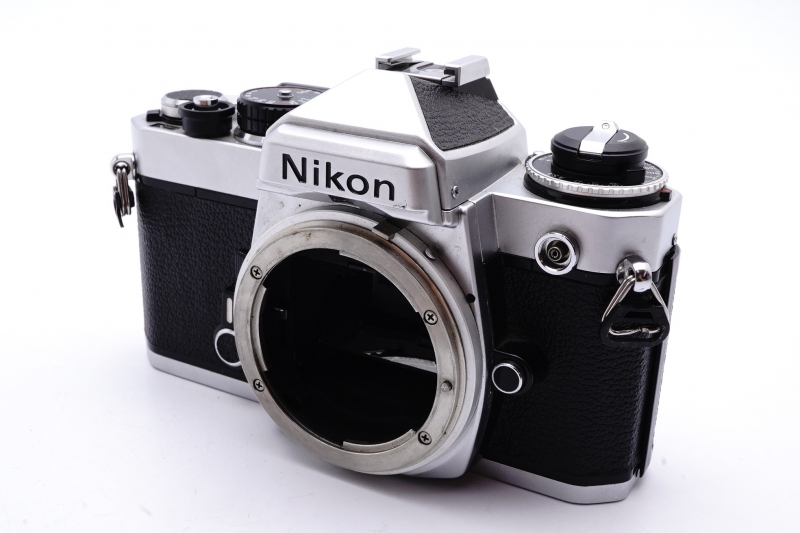 As-is Nikon FE Silver 35mm SLR Film Camera From Japan 144380 | eBay