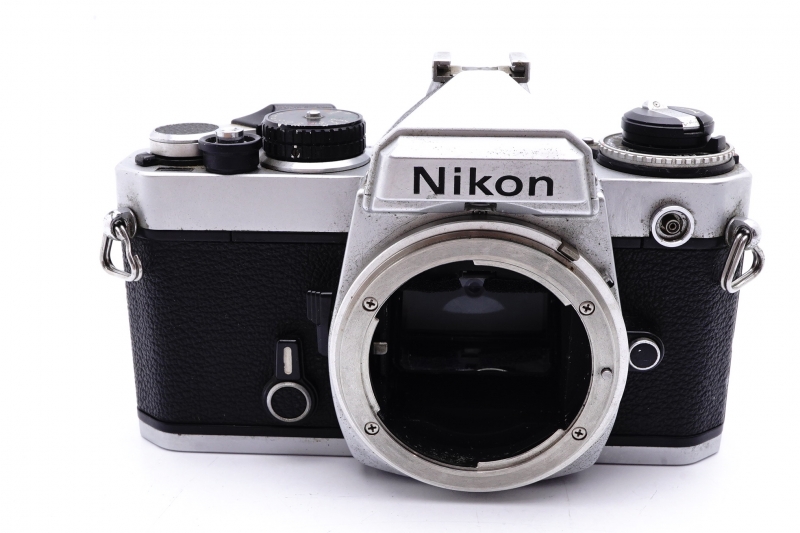 綺麗 Nikon FE Silver Excellent+ Nikon FE Silver 35mm SLR Film Camera From Japan 152663