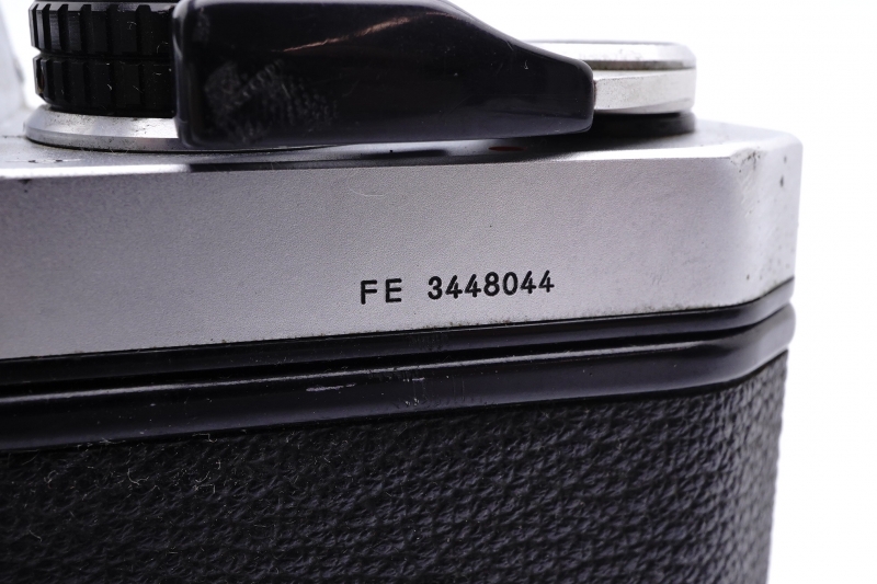 Excellent+ Nikon FE Silver 35mm SLR Film Camera From Japan 152663