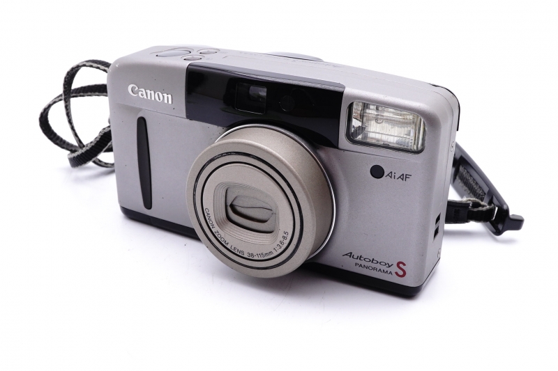 Exc'++ Canon Autoboy S 35mm Point&Shot Film Camera W/BOX&Case From