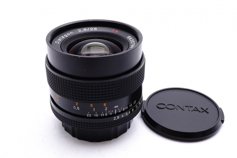 Excellent+ CONTAX Carl Zeiss Distagon T* 28mm F/2.8 MMJ From Japan